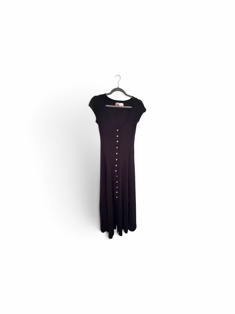 Free People Magnolia Midi Button-Front Dress size XS